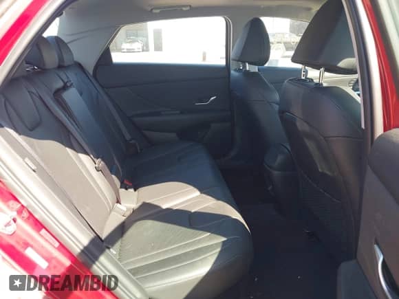 2025 Hyundai Elantra Limited with VIN KMHLN4DJ6SU142479, listed as a IAAI auction lot 43250766 with 11,331 mi miles and . Bid and sale history available at DreamBid. Image 8.