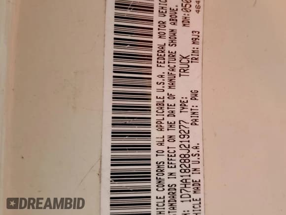 ✅ 2008 Dodge 1500 Laramie • VIN: 1D7HA18288J219277 • Лот: 44644315. Опубликован ранее на Copart с пробегом 277 023 миль. Бесплатный доступ к архиву аукционных продаж из США и подробный отчёт об истории автомобиля на DreamBid. Изображение 12.