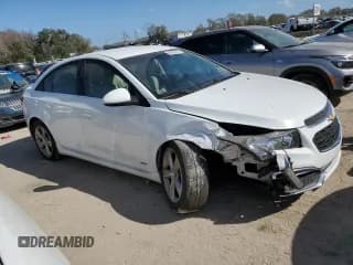 ✅ 2015 Chevrolet Cruze LT • VIN: 1G1PE5SBXF7103849 • Lot: 40605673. Listed on Copart with 96,616 mi. Free auction sales archive from the USA and detailed vehicle history report at DreamBid. Image 4.