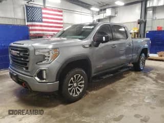 ✅ 2021 GMC Sierra 1500 AT4 • VIN: 1GTU9EET0MZ216617 • Lot: 90721195. Listed on Copart with 150,021 mi. Free auction sales archive from the USA and detailed vehicle history report at DreamBid. Image 1.