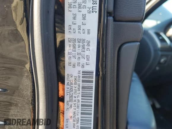 ✅ 2020 Jeep Grand Cherokee North • VIN: 1C4RJFAG5LC292332 • Lot: 45542235. Listed on Copart with 52,390 mi. Free auction sales archive from the USA and detailed vehicle history report at DreamBid. Image 13.