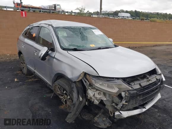 2016 Mitsubishi Outlander SE with VIN JA4AD3A37GZ001441, listed as a IAAI auction lot 43227608 with 134,397 mi miles and . Bid and sale history available at DreamBid. Image 6.