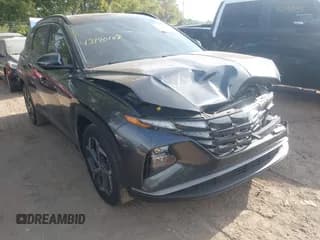 ✅ 2022 Hyundai Tucson SEL • VIN: 5NMJF3AE9NH129487 • Лот: 43190109. Опубликован ранее на IAAI с пробегом 46 479 миль. Бесплатный доступ к архиву аукционных продаж из США и подробный отчёт об истории автомобиля на DreamBid. Изображение 1.