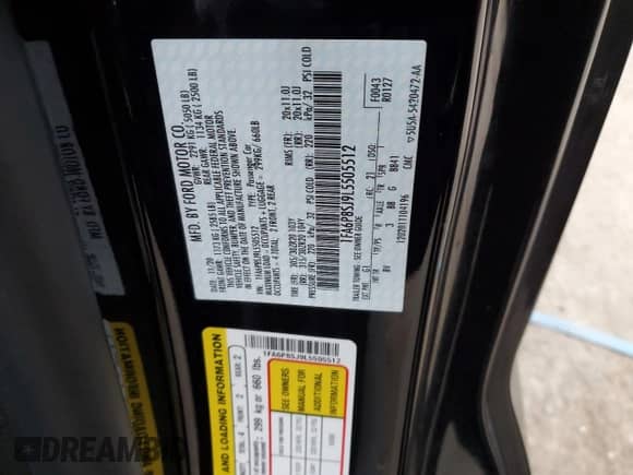 2020 Ford Mustang Shelby GT500 with VIN 1FA6P8SJ9L5505512, listed as a Copart auction lot 83252424 with 27,692 mi miles and Clean title. Bid and sale history available at DreamBid. Image 13.