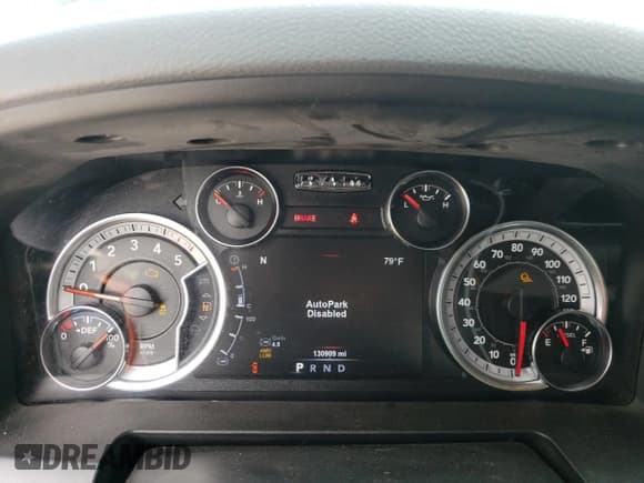 ✅ 2018 Ram 1500 Big Horn • VIN: 1C6RR7LM2JS353583 • Lot: 54173965. Listed on Copart with 130,909 mi. Free auction sales archive from the USA and detailed vehicle history report at DreamBid. Image 9.