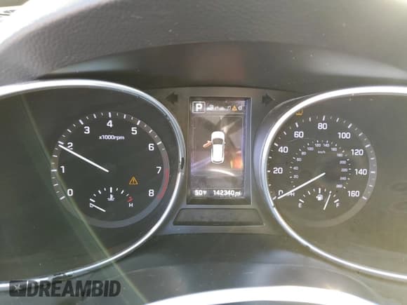 ✅ 2017 Hyundai Santa Fe Ultimate • VIN: 5XYZW4LA5HG465204 • Лот: 80673453. Опубликован ранее на Copart с пробегом 142 340 миль. Бесплатный доступ к архиву аукционных продаж из США и подробный отчёт об истории автомобиля на DreamBid. Изображение 9.