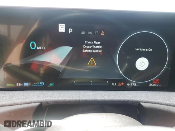 ✅ 2022 Kia EV6 Wind • VIN: KNDC34LA6N5060116 • Лот: 53617885. Опубликован ранее на Copart с пробегом 35 069 миль. Бесплатный доступ к архиву аукционных продаж из США и подробный отчёт об истории автомобиля на DreamBid. Изображение 9.