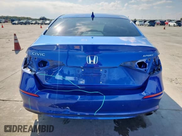 ✅ 2023 Honda Civic Sport • VIN: 2HGFE2F53PH565201 • Lot: 90006415. Listed on Copart with 43,473 mi. Free auction sales archive from the USA and detailed vehicle history report at DreamBid. Image 6.