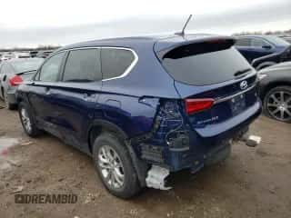 2019 Hyundai Santa Fe SE z VIN 5NMS2CAD3KH104099, wystawiony jako Copart lot #37060083 z przebiegiem 75 704 mil mil oraz . Historia ofert i sprzedaży dostępna na DreamBid. Obrazek 2.