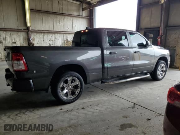 ✅ 2023 Ram 1500 Lone Star • VIN: 1C6SRFMT8PN563534 • Lot: 64243355. Listed on Copart with 24,883 mi. Free auction sales archive from the USA and detailed vehicle history report at DreamBid. Image 3.
