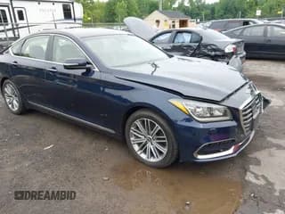 ✅ 2019 Genesis G80 3.8L • VIN: KMHGN4JE3KU290369 • Лот: 42637293. Опубликован ранее на IAAI с пробегом 38 703 миль. Бесплатный доступ к архиву аукционных продаж из США и подробный отчёт об истории автомобиля на DreamBid. Изображение 1.