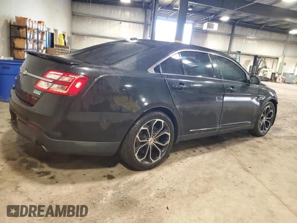 ✅ 2015 Ford Taurus SHO • VIN: 1FAHP2KT8FG153345 • Lot: 61566365. Listed on Copart with 174,909 mi. Free auction sales archive from the USA and detailed vehicle history report at DreamBid. Image 3.