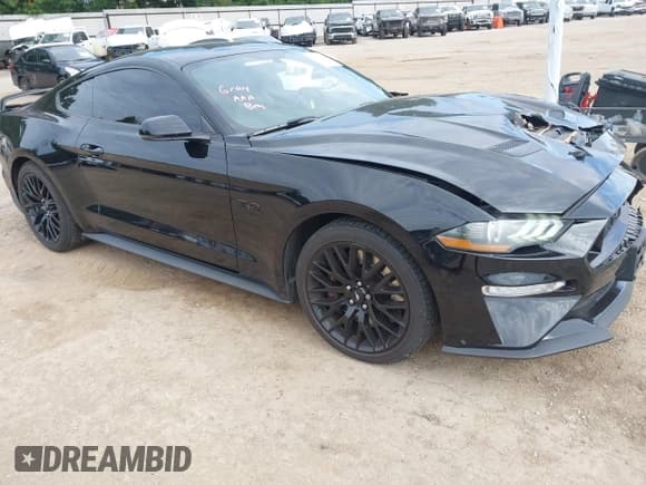 ✅ 2018 Ford Mustang GT • VIN: 1FA6P8CFXJ5108382 • Lot: 42671940. Listed on IAAI with 56,615 mi. Free auction sales archive from the USA and detailed vehicle history report at DreamBid. Image 1.