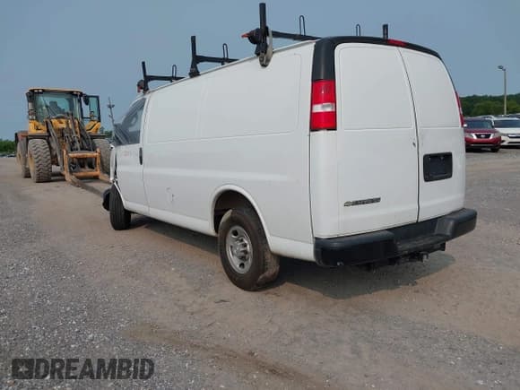 ✅ 2020 Chevrolet Express Cargo • VIN: 1GCZGGFG4L1249514 • Lot: 42252241. Listed on IAAI with 50 mi. Free auction sales archive from the USA and detailed vehicle history report at DreamBid. Image 3.