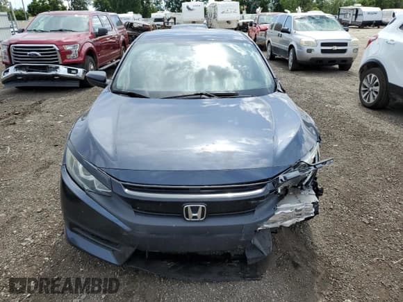 ✅ 2016 Honda Civic LX • VIN: 19XFC2F58GE024676 • Lot: 70344345. Listed on Copart with Not provided. Free auction sales archive from the USA and detailed vehicle history report at DreamBid. Image 5.