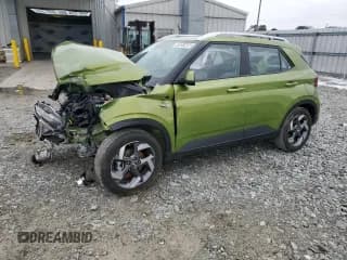 ✅ 2024 Hyundai Venue SEL • VIN: KMHRC8A39RU326080 • Lot: 46345195. Listed on Copart with 13,295 mi. Free auction sales archive from the USA and detailed vehicle history report at DreamBid. Image 1.