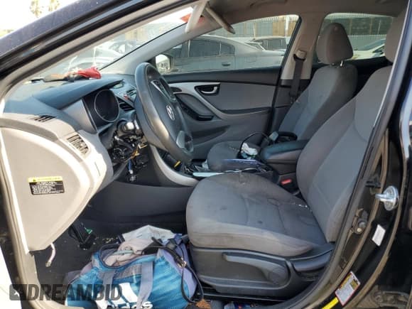 ✅ 2016 Hyundai Elantra SE • VIN: KMHDH4AE3GU601624 • Lot: 68548065. Listed on Copart with Not provided. Free auction sales archive from the USA and detailed vehicle history report at DreamBid. Image 7.