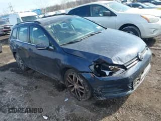 ✅ 2016 Volkswagen Golf TSI S • VIN: 3VWC17AUXGM522966 • Lot: 41406023. Listed on IAAI with 66,996 mi. Free auction sales archive from the USA and detailed vehicle history report at DreamBid. Image 1.