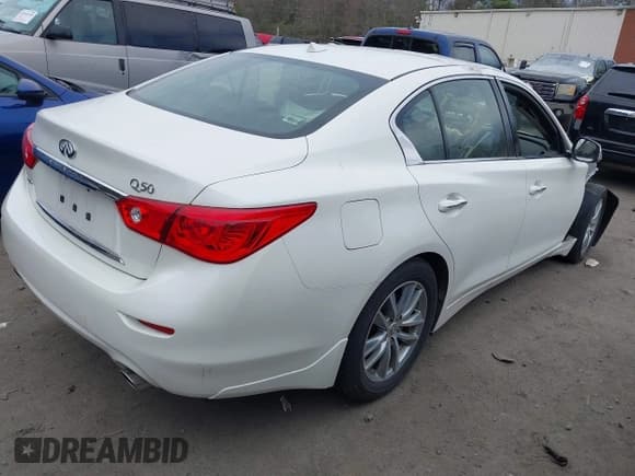 ✅ 2016 Infiniti Q50 Sport • VIN: JN1EV7AR2GM343296 • Lot: 42002022. Listed on IAAI with 90,807 mi. Free auction sales archive from the USA and detailed vehicle history report at DreamBid. Image 4.