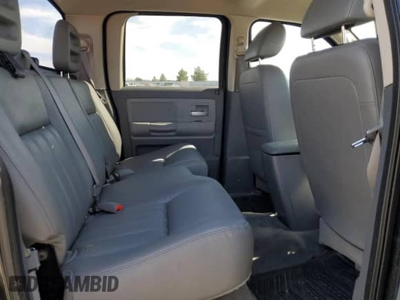 2005 Dodge Dakota Laramie с VIN 1D7HW58N15S248189, выставлен на аукционе Copart как лот 63851045 с пробегом 120 624 миль миль и Чистый • Clean title. История ставок и продаж доступна на DreamBid. Изображение 10.