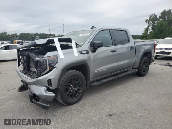 ✅ 2025 GMC Sierra 1500 Pro • VIN: 1GTPUAEK0SZ142043 • Lot: 80858525. Listed on Copart with 15,985 mi. Free auction sales archive from the USA and detailed vehicle history report at DreamBid. Image 1.