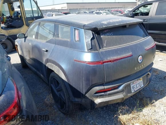 ✅ 2023 Fisker Ocean One • VIN: VCF1ZBU27PG003383 • Lot: 41656943. Listed on IAAI with Not provided. Free auction sales archive from the USA and detailed vehicle history report at DreamBid. Image 3.