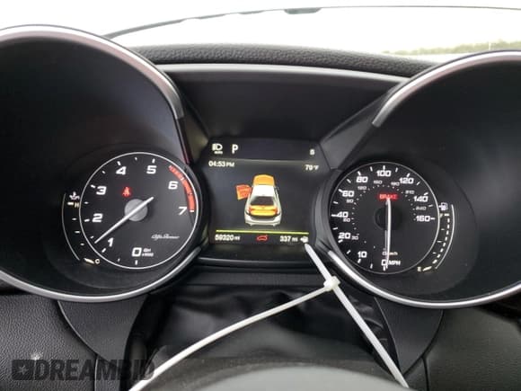 ✅ 2019 Alfa Romeo Giulia • VIN: ZARFAMAN1K7608649 • Lot: 90803475. Listed on Copart with 59,320 mi. Free auction sales archive from the USA and detailed vehicle history report at DreamBid. Image 9.