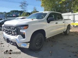 ✅ 2023 Chevrolet Silverado 1500 Work Truck • VIN: 2GCUDAED9P1107098 • Лот: 80896025. Опубликован ранее на Copart с пробегом 24 337 миль. Бесплатный доступ к архиву аукционных продаж из США и подробный отчёт об истории автомобиля на DreamBid. Изображение 1.