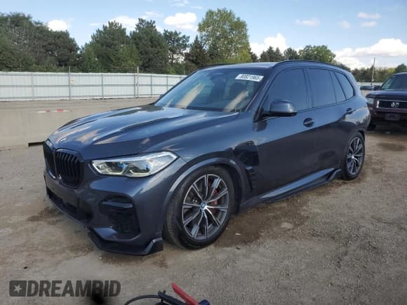 ✅ 2022 BMW X5 xDrive45e • VIN: 5UXTA6C06N9M84394 • Lot: 80821965. Wystawiony na Copart z przebiegiem 38 909 mil. Bezpłatny archiwum sprzedaży aukcyjnych z USA i szczegółowy raport historii pojazdu na DreamBid. Zdjęcie 1.