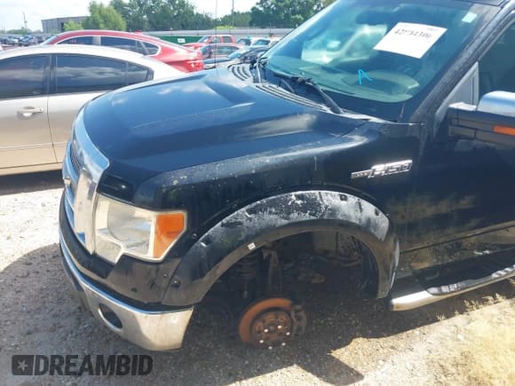 ✅ 2009 Ford F-150 XL • VIN: 1FTPW14V39FA33027 • Lot: 42804306. Listed on IAAI with 199,817 mi. Free auction sales archive from the USA and detailed vehicle history report at DreamBid. Image 6.
