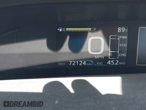 ✅ 2021 Toyota Prius L Eco • VIN: JTDKAMFU4M3148082 • Lot: 42246788. Listed on IAAI with 72,124 mi. Free auction sales archive from the USA and detailed vehicle history report at DreamBid. Image 16.