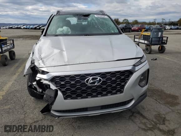 2020 Hyundai Santa Fe SEL with VIN 5NMS3CAA6LH149476, listed as a Copart auction lot 82646325 with Not provided miles and Salvage title. Bid and sale history available at DreamBid. Image 5.