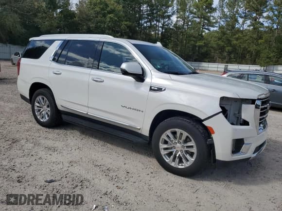 ✅ 2023 GMC Yukon SLT • VIN: 1GKS2BKD0PR250282 • Lot: 82240625. Listed on Copart with 61,236 mi. Free auction sales archive from the USA and detailed vehicle history report at DreamBid. Image 4.