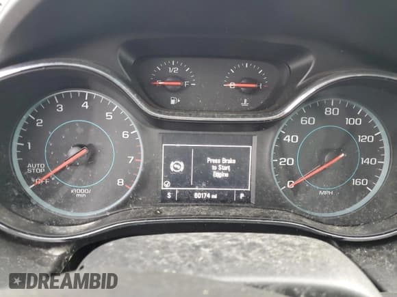 ✅ 2018 Chevrolet Cruze LT • VIN: 1G1BE5SMXJ7189734 • Lot: 46868703. Listed on Copart with 60,174 mi. Free auction sales archive from the USA and detailed vehicle history report at DreamBid. Image 9.