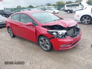 ✅ 2014 Kia Forte EX • VIN: KNAFX4A86E5194638 • Lot: 43290455. Listed on IAAI with 110,385 mi. Free auction sales archive from the USA and detailed vehicle history report at DreamBid. Image 1.