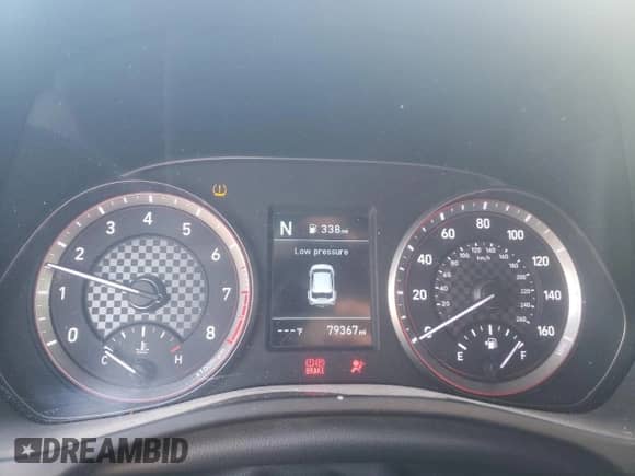 2019 Hyundai Veloster Premium z VIN KMHTG6AF8KU013178, wystawiony jako Copart lot #84291964 z przebiegiem 79 367 mil mil oraz Szkoda całkowita • Salvage title. Historia ofert i sprzedaży dostępna na DreamBid. Obrazek 9.