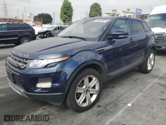 ✅ 2013 Land Rover Range Rover Evoque Pure Plus • VIN: SALVP2BG8DH765660 • Lot: 85565955. Listed on Copart with 82,684 mi. Free auction sales archive from the USA and detailed vehicle history report at DreamBid. Image 1.