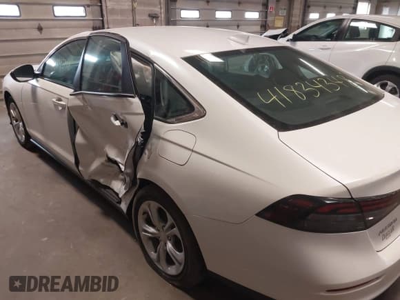 ✅ 2024 Honda Accord LX • VIN: 1HGCY1F21RA046286 • Lot: 41834348. Listed on IAAI with 13,326 mi. Free auction sales archive from the USA and detailed vehicle history report at DreamBid. Image 6.