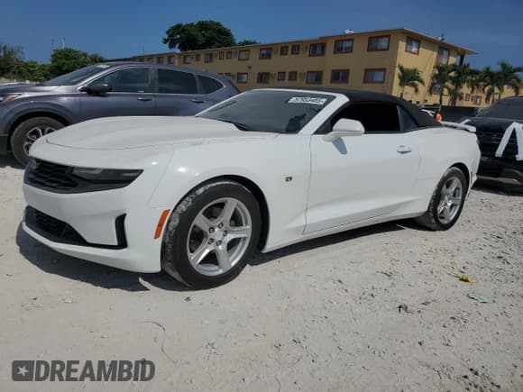 ✅ 2020 Chevrolet Camaro 1LT • VIN: 1G1FB3DX0L0122044 • Lot: 57953485. Listed on Copart with Not provided. Free auction sales archive from the USA and detailed vehicle history report at DreamBid. Image 1.