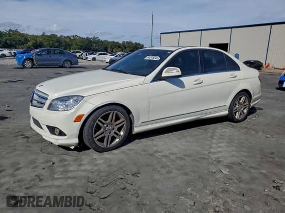 ✅ 2008 Mercedes-Benz C 300 Sport • VIN: WDDGF54X28R032463 • Lot: 94345345. Listed on Copart with 290,610 mi. Free auction sales archive from the USA and detailed vehicle history report at DreamBid. Image 1.