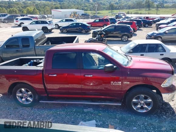2017 Ram 1500 SLT with VIN 1C6RR7LT3HS698008, listed as a IAAI auction lot 43415468 with 144,622 mi miles and . Bid and sale history available at DreamBid. Image 13.