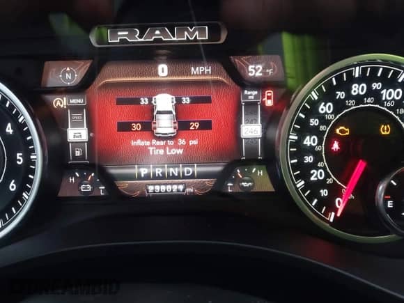 2022 Ram 1500 Big Horn with VIN 1C6RRFFG0NN298149, listed as a IAAI auction lot 43531131 with 238,021 mi miles and . Bid and sale history available at DreamBid. Image 7.