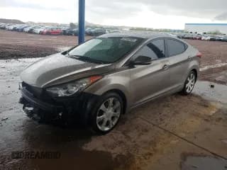 ✅ 2012 Hyundai Elantra GLS • VIN: 5NPDH4AE7CH092792 • Lot: 81143585. Listed on Copart with 76,985 mi. Free auction sales archive from the USA and detailed vehicle history report at DreamBid. Image 1.