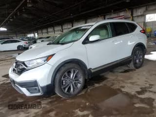 ✅ 2021 Honda CR-V Touring • VIN: 2HKRW1H96MH402242 • Lot: 45544885. Listed on Copart with 46,423 mi. Free auction sales archive from the USA and detailed vehicle history report at DreamBid. Image 1.