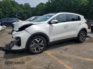 ✅ 2021 Kia Sportage EX • VIN: KNDPN3AC9M7881093 • Лот: 62549655. Опубликован ранее на Copart с пробегом 88 382 миль. Бесплатный доступ к архиву аукционных продаж из США и подробный отчёт об истории автомобиля на DreamBid. Изображение 1.
