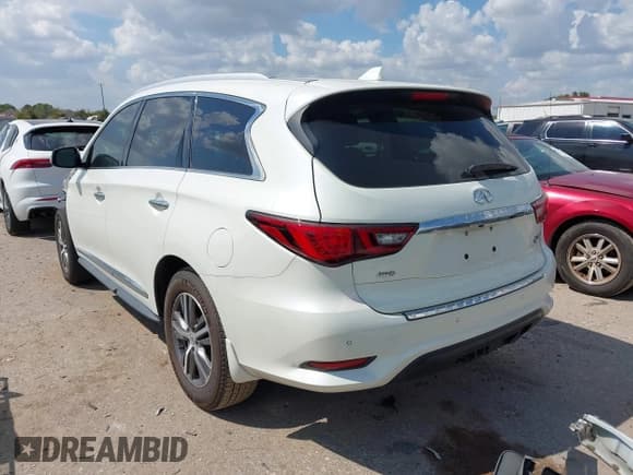 ✅ 2020 Infiniti QX60 Luxe • VIN: 5N1DL0MM3LC523744 • Lot: 43358388. Listed on IAAI with 78,357 mi. Free auction sales archive from the USA and detailed vehicle history report at DreamBid. Image 3.