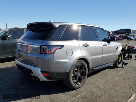 ✅ 2020 Land Rover Range Rover Sport HSE • VIN: SALWR2SU6LA728375 • Lot: 85954945. Listed on Copart with 64,507 mi. Free auction sales archive from the USA and detailed vehicle history report at DreamBid. Image 3.