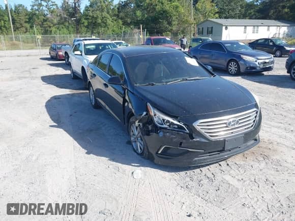 2017 Hyundai Sonata 2.4L with VIN 5NPE24AF5HH578541, listed as a IAAI auction lot 43324867 with 75,288 mi miles and . Bid and sale history available at DreamBid. Image 1.