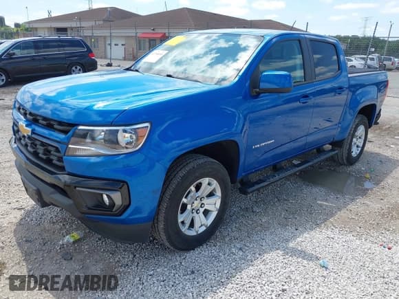 ✅ 2022 Chevrolet Colorado 4WD LT • VIN: 1GCGTCEN7N1248159 • Лот: 42730495. Опубликован ранее на IAAI с пробегом 51 545 миль. Бесплатный доступ к архиву аукционных продаж из США и подробный отчёт об истории автомобиля на DreamBid. Изображение 2.