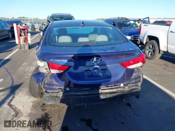 ✅ 2012 Hyundai Elantra GLS • VIN: 5NPDH4AE6CH085106 • Lot: 43452319. Listed on IAAI with 156,004 mi. Free auction sales archive from the USA and detailed vehicle history report at DreamBid. Image 16.